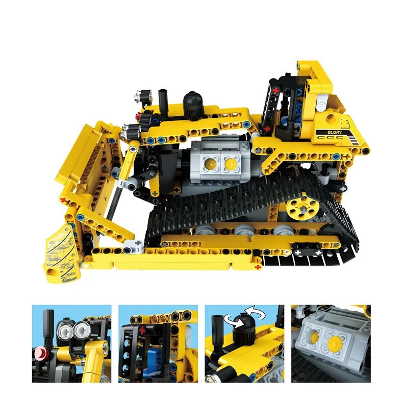 Mould King 13015 Technic Bulldozer