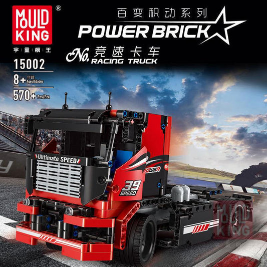 Mould King 15002 Race Vrachtwagen