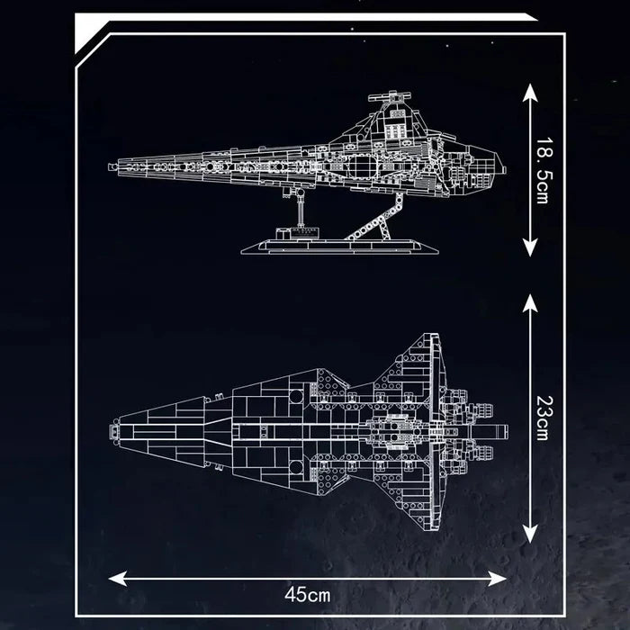 Mouldking 21074 - Star Wars Attack Destroyer