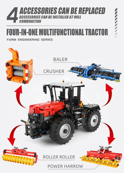 Mould King 17020 Tractor Fastrac 4000