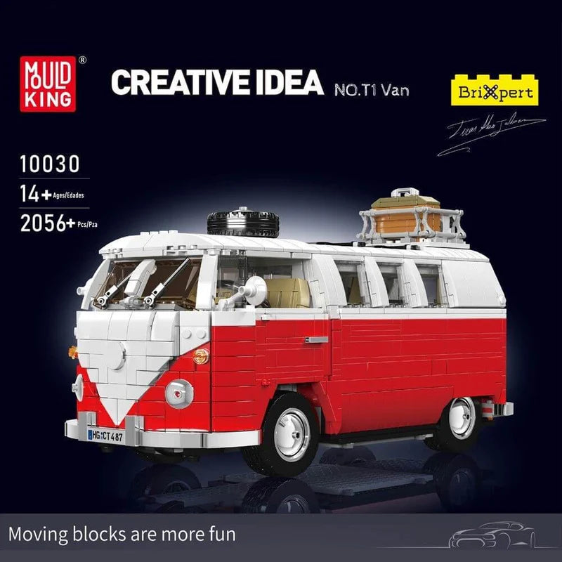 Mouldking 10030 - VW T1 Busje